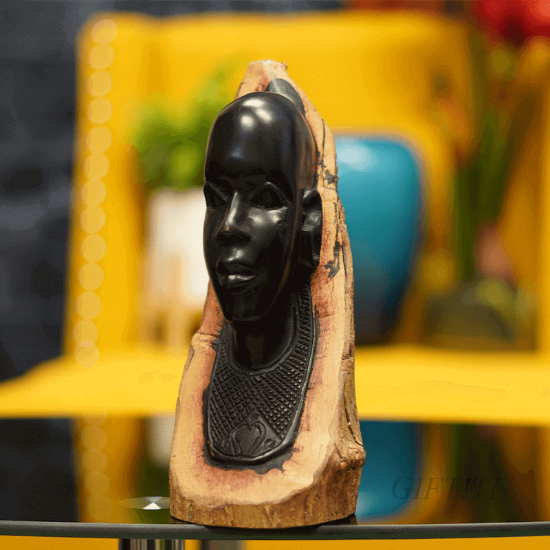 Picture of Vintage Ebony wood African Male Structure