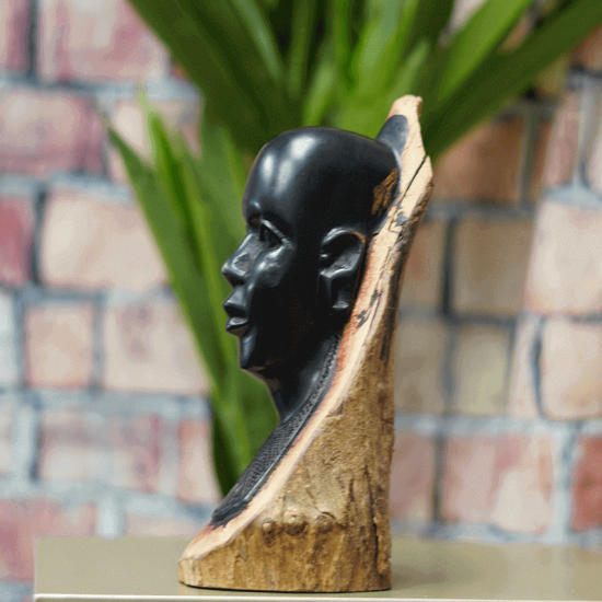 Picture of Vintage Ebony wood African Male Structure