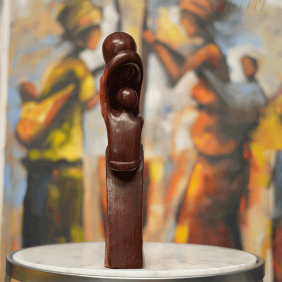 Picture of African Ebony Maternity Carving