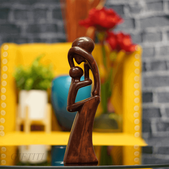 Picture of African Ebony Maternity Carving