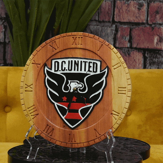Picture of DC United Soccer Clock