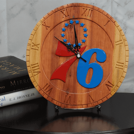 Picture of 76ers BasketBall Clock
