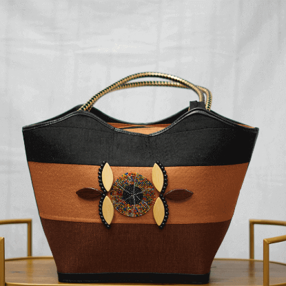 Picture of Beautiful African Tribal Art Inspired Tote