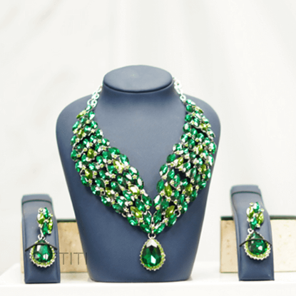 Picture of African Green Diamond Necklace