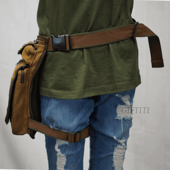 Picture of Elegant Brown Leather Waist Pack