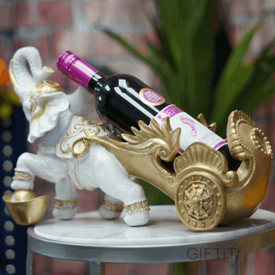 Picture of Unique Elephant Wine Bottle Holder