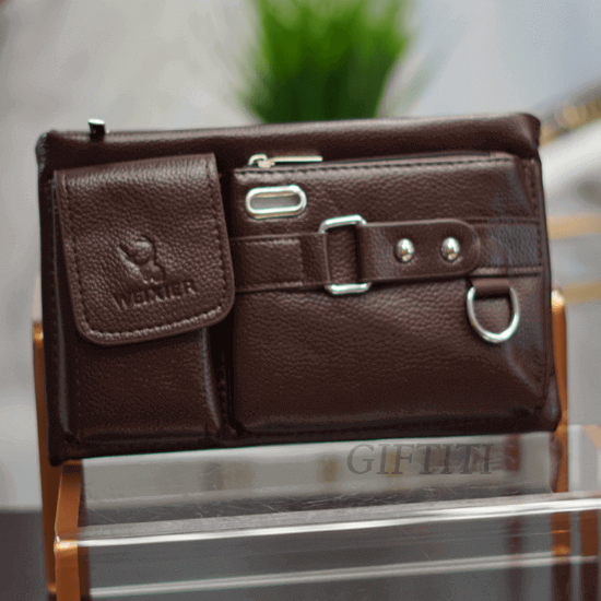 Picture of Cute Leather Multipurpose Waist And Cross bag