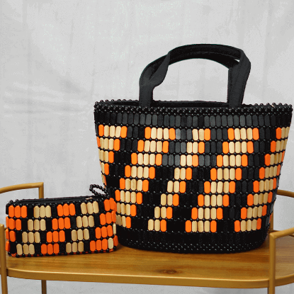 Picture of Modern Beads Bag For Ladies