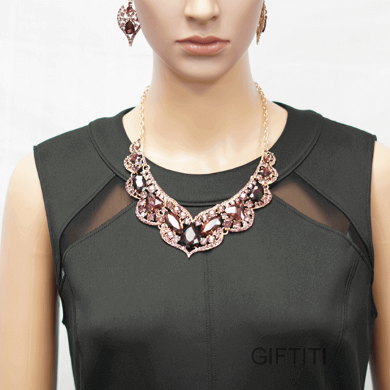 Picture of Purple Female Design Necklace
