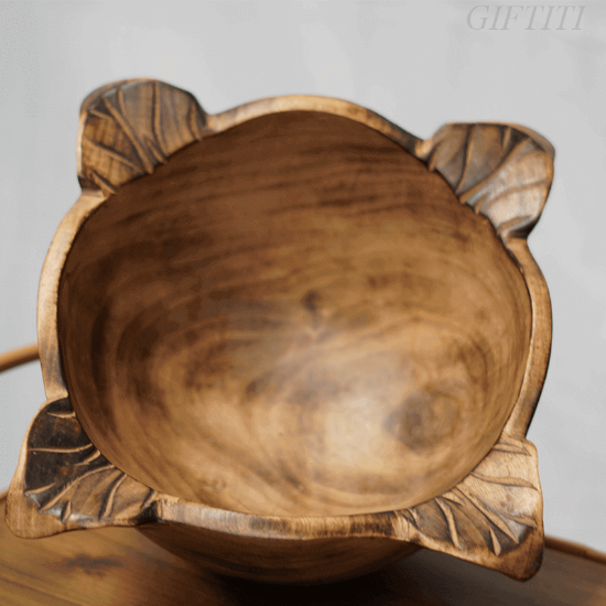 Picture of Handmade Wooden Snack Bowl