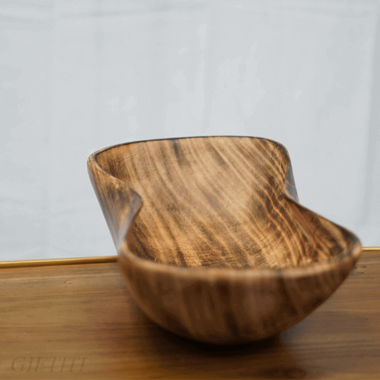 Picture of Unique Design Wooden Snack Bowls